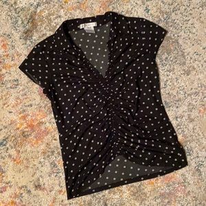 Nine West Work or Casual Ruched Front Top S